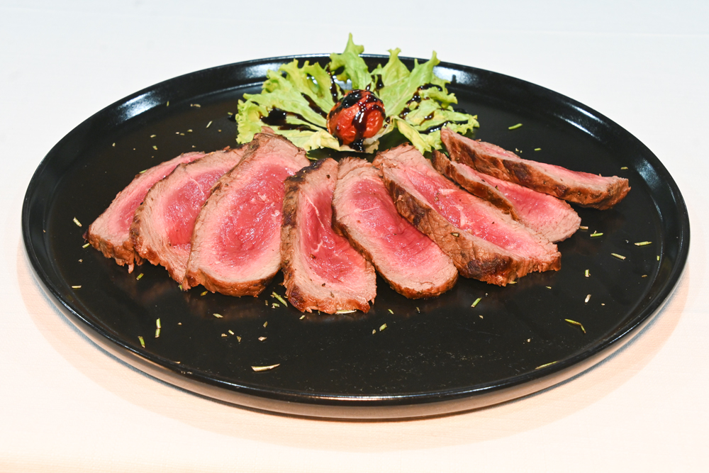 Tagliata di Manzo Allevato a Grano