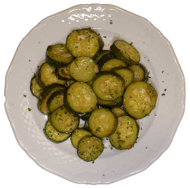 Zucchine Trifolate ( lavorate dal fresco)